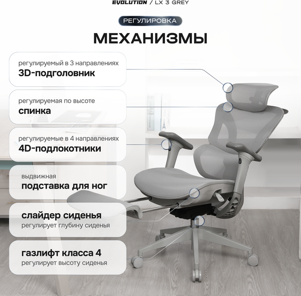 Кресло офисное Evolution LX 3