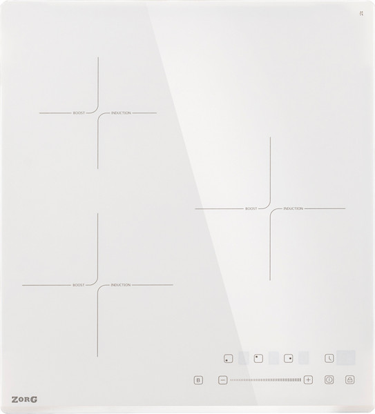 Индукционная варочная панель ZORG INO45 WH - фото