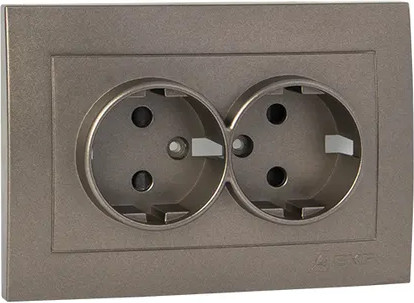 Рамка для выключателей и розеток EKF Валенсия / ESR16-L-128-60 - фото