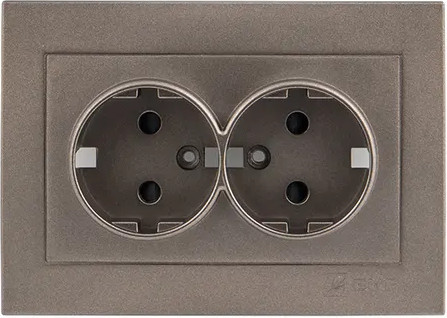 Рамка для выключателей и розеток EKF Валенсия / ESR16-L-128-60