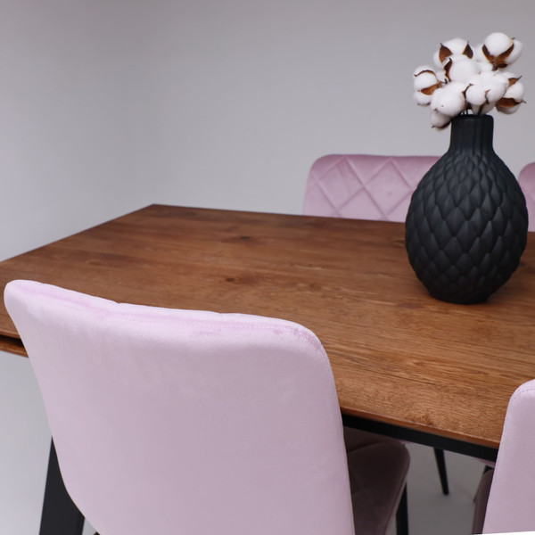 Обеденный стол ОКА Сангай раздвижной 136-196x80x75