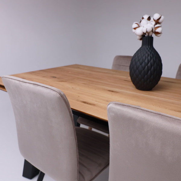 Обеденный стол ОКА Сангай раздвижной 136-196x80x75