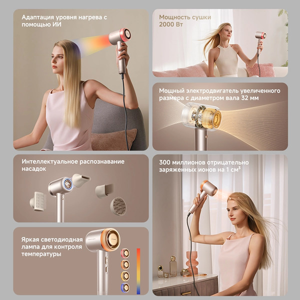 Фен Dreame Нairdryer Gusto (AHG40A)