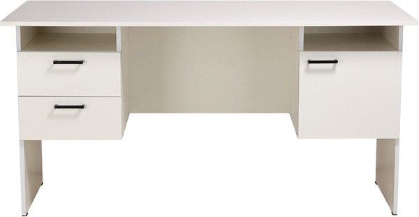 Письменный стол Polini Kids Home Vector 109, с 2 ящиками и полкой / 0002895.9 - фото