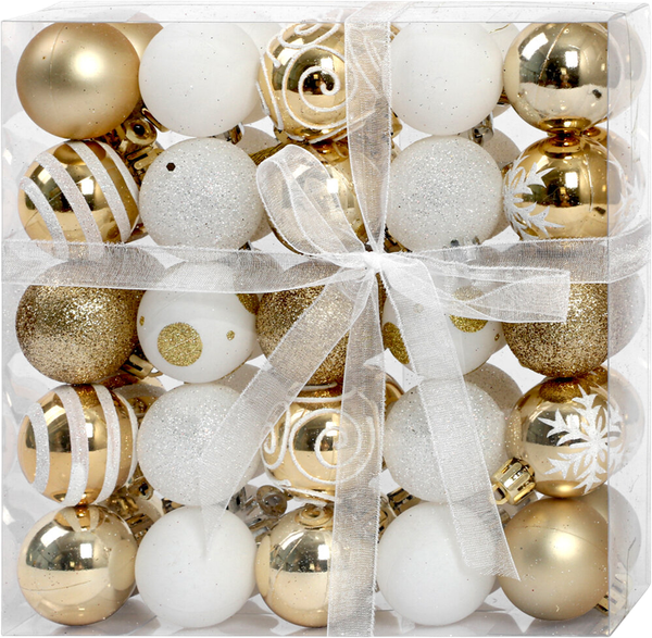 Набор шаров новогодних Золотая сказка 592593 - фото