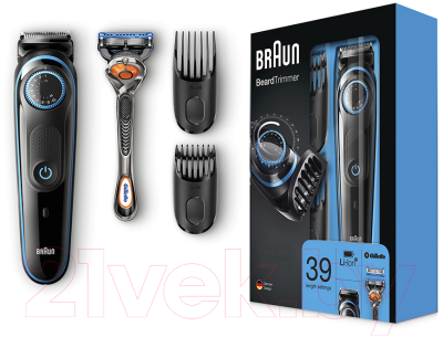 Триммер Braun BT5040 с бритвой Gillette Fusion 5 ProGlide + 2 кассеты