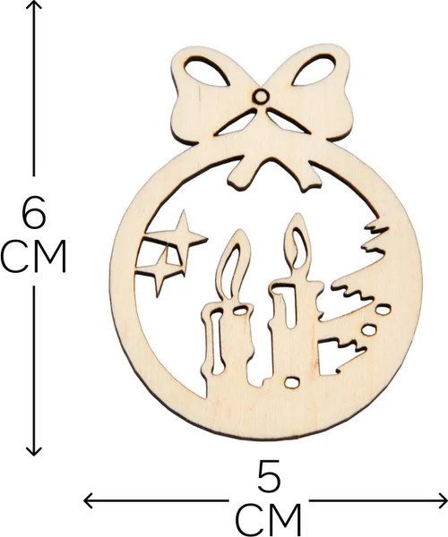 Набор елочных игрушек Dipriz елка с игрушкой / НИ_5