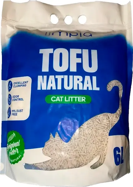 Наполнитель для туалета Limpia Соевый гранулированный / 000001325 - фото