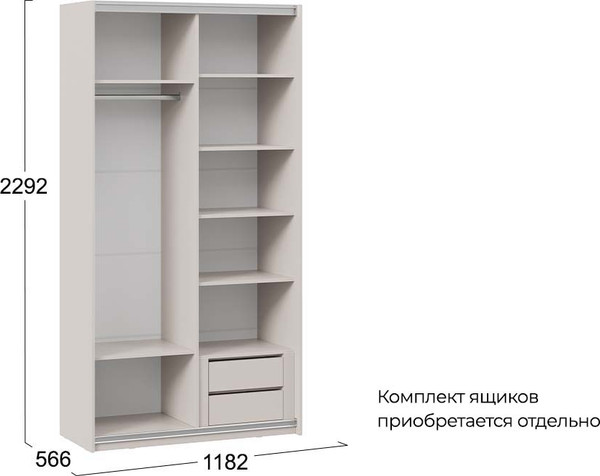 Шкаф-купе ТриЯ Оскар Тиффани Т2 1200 / 282713