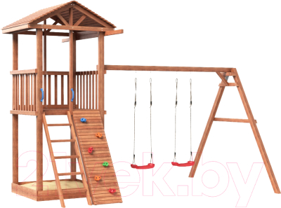 Игровой комплекс National Tree Company Спортивный городок / СГ1-Р912 - фото