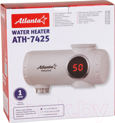 Проточный водонагреватель Atlanta ATH-7425