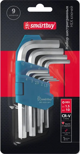 Набор ключей SmartBuy SBT-HSS-9p1