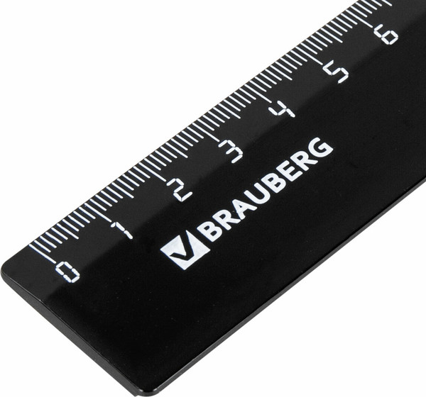 Линейка Brauberg 210612