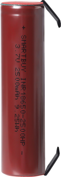 Аккумулятор SmartBuy SBBR-18650-1S2500HP