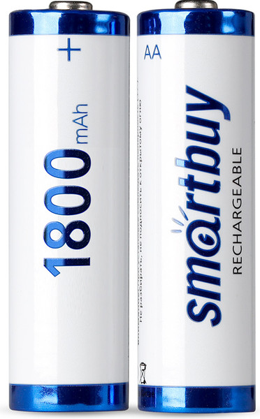 Комплект аккумуляторов SmartBuy NiMh SBBR-2A02BL1800