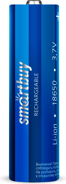 Аккумулятор SmartBuy SBBR-18650-1B2200
