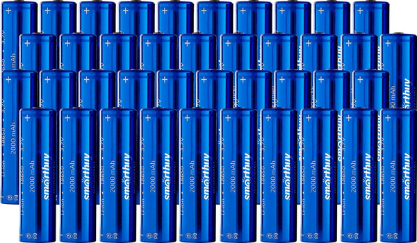 Комплект аккумуляторов SmartBuy SBBR-18650-2S2000