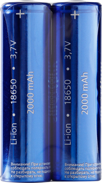 Комплект аккумуляторов SmartBuy SBBR-18650-2S2000