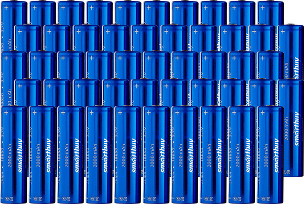 Комплект аккумуляторов SmartBuy SBBR-18650-2S2000