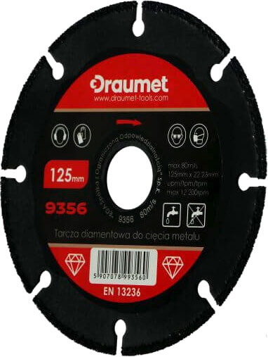 Отрезной диск алмазный Draumet 9356 - фото