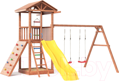 Игровой комплекс National Tree Company Спортивный городок / СГ5-Р912 - фото