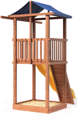 Игровой комплекс National Tree Company Спортивный городок / СГ4-тент