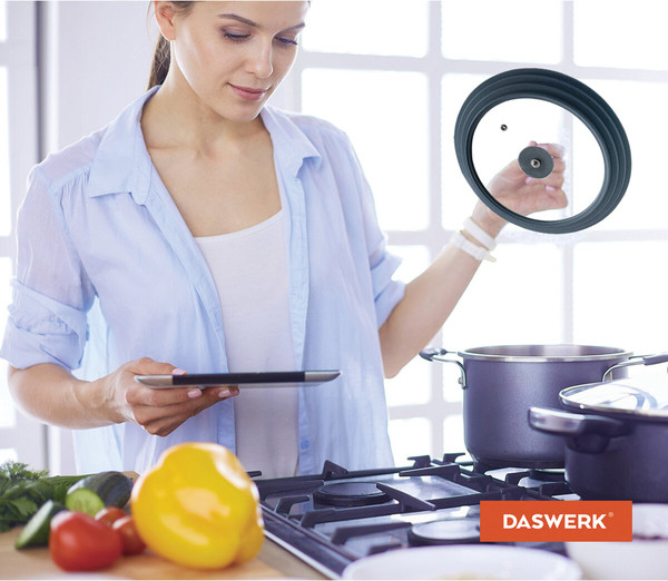 Крышка стеклянная Daswerk Универсальная / 607586