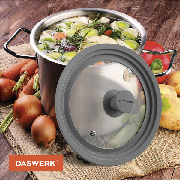 Крышка стеклянная Daswerk Универсальная / 607588