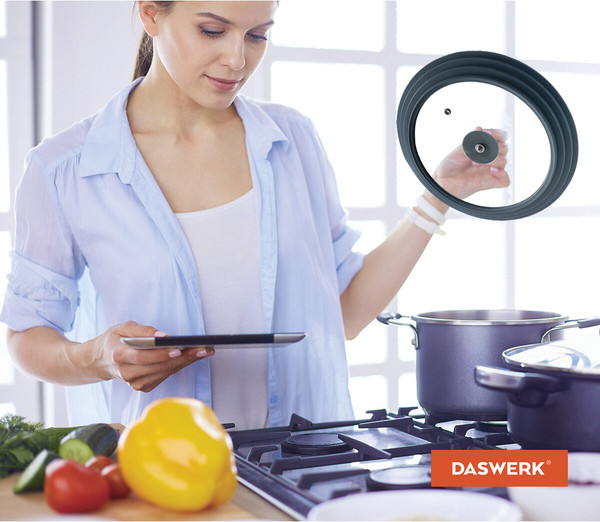 Крышка стеклянная Daswerk Универсальная / 607589