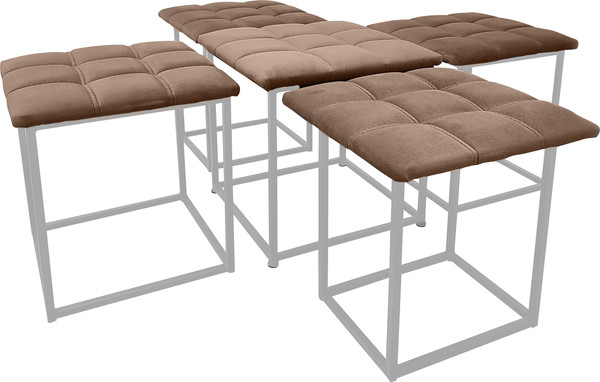 Пуф-трансформер Мир стульев 5в1