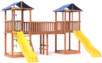 Игровой комплекс National Tree Company Спортивный городок / СГ6-тент - фото