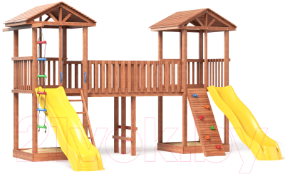 Игровой комплекс National Tree Company Спортивный городок / СГ6-Р922 - фото