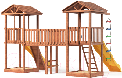 Игровой комплекс National Tree Company Спортивный городок / СГ6-Р922