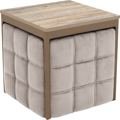 Пуф-трансформер Мир стульев 6в1 - фото