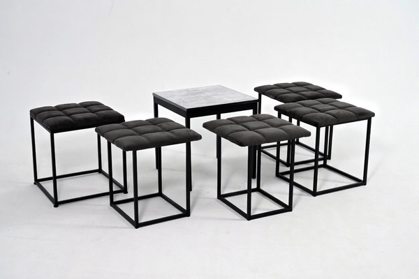 Пуф-трансформер Мир стульев 6в1