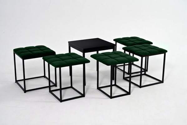 Пуф-трансформер Мир стульев 6в1