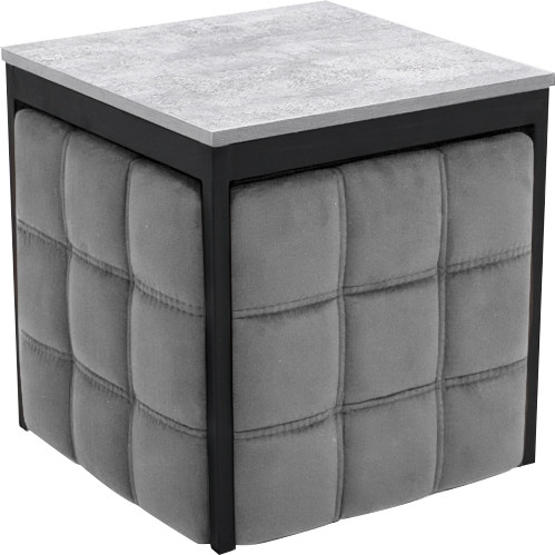 Пуф-трансформер Мир стульев 6в1 - фото