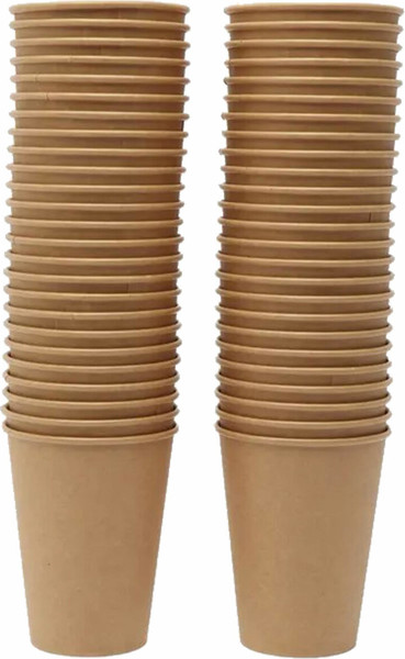 Набор одноразовых стаканов Laima Eco Craft / 608370 - фото