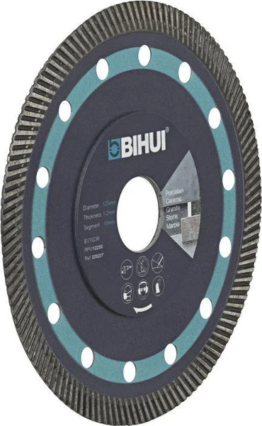 Отрезной диск алмазный BIHUI SUPER THIN TURBO / DCBN5