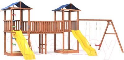 Игровой комплекс National Tree Company Спортивный городок / СГ6-Р912-тент - фото