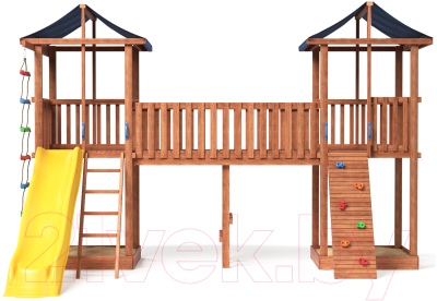 Игровой комплекс National Tree Company Спортивный городок / СГ7-тент