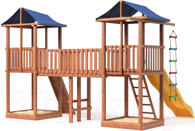 Игровой комплекс National Tree Company Спортивный городок / СГ7-тент