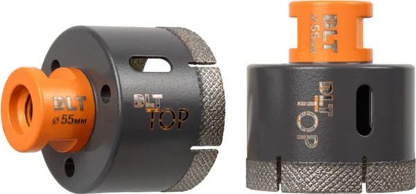 Коронка DLT Алмазная для керамогранита и камня 55мм / 2104