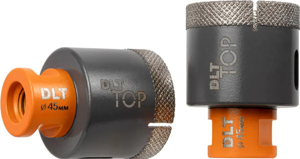 Коронка DLT Алмазная для керамогранита и камня 45мм / 2102