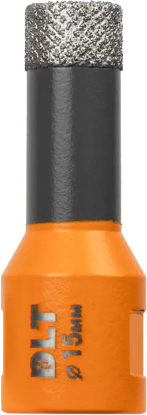 Коронка DLT Алмазная для керамогранита и камня 15мм / 2092 - фото