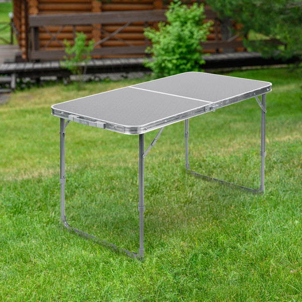 Комплект складной мебели Ника ССТ-3 / ПСП1 (металлик/дуб/зеленый)