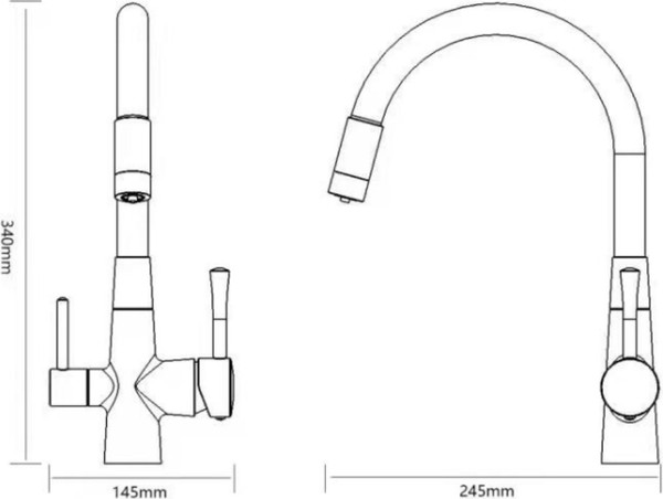 Смеситель Savol S-L1806L-01