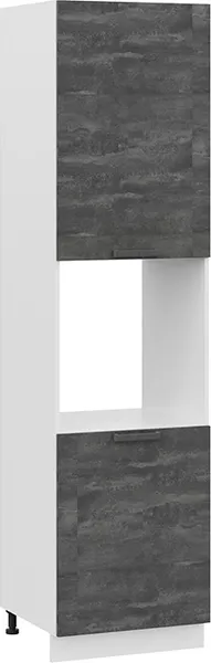 Шкаф-пенал кухонный ТриЯ Детройт 1ПВ6 с двумя дверями - фото