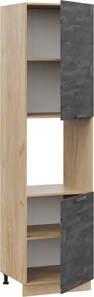 Шкаф-пенал кухонный ТриЯ Детройт 1ПВ6 с двумя дверями