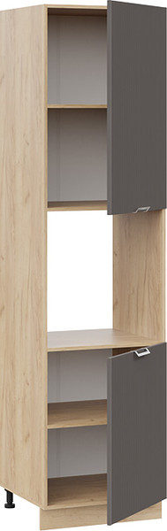 Шкаф-пенал кухонный ТриЯ Кимберли 1ПВ6 с двумя дверями